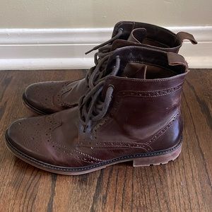 MVP Leather Brogue Boots
